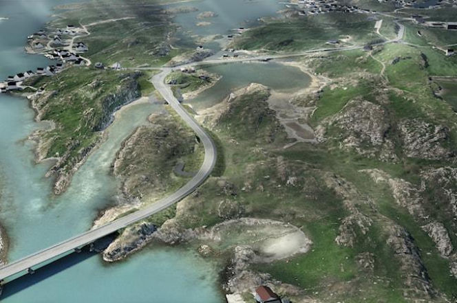 Tunel Ragfast w Norwegii - wizualizacje