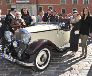 Parada Mercedesów w Warszawie 