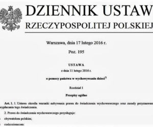 Piąta rocznica 500 plus