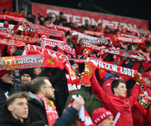 Widzew Łódź - Lech Poznań: Zdjęcia kibiców i zawodników z meczu 24. kolejki PKO BP Ekstraklasy