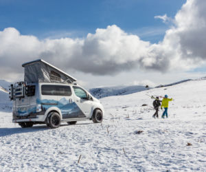 Nissan e-NV200 Winter Camper Concept