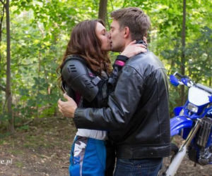 Na dobre i na złe. Przemek Zapała(Marcin Rogacewicz) i Zuza(Julia Kamińska)