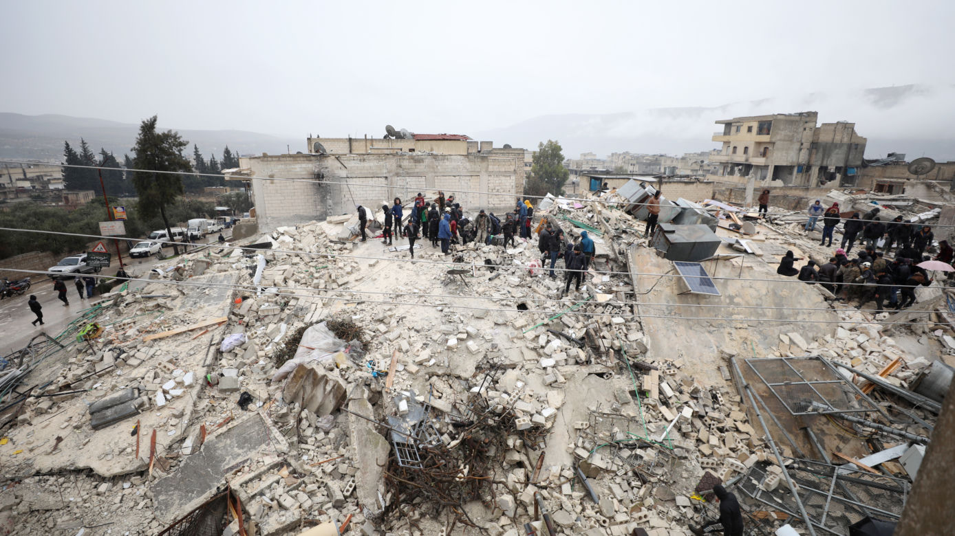 Trzęsienie ziemi w Trucji i Syrii