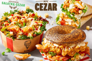 Wiosna rozkwita z KFC Cezar. Wielki powrót lekkich dań i całkowita nowość – Cezar Sandwich 