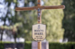 Tak wygląda grób Bożeny Dykiel
