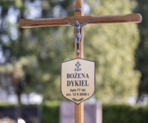 Tak wygląda grób Bożeny Dykiel