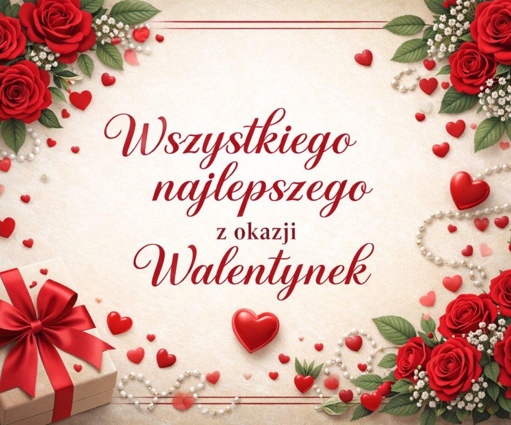 Kartki na Walentynki 2026. Najładniejsze wzory i pomysły na życzenia