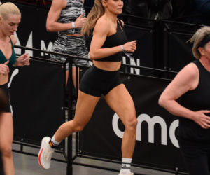 Anna Lewandowska z przystojnym Latynosem na zawodach Hyrox