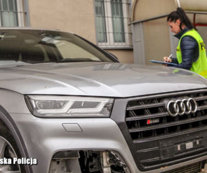 Kradzione Audi SQ5 odzyskane