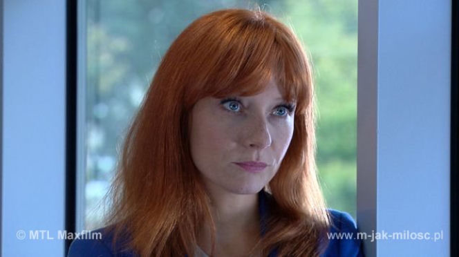 M jak miłość odc. 1027. Agnieszka (Magdalena Walach)