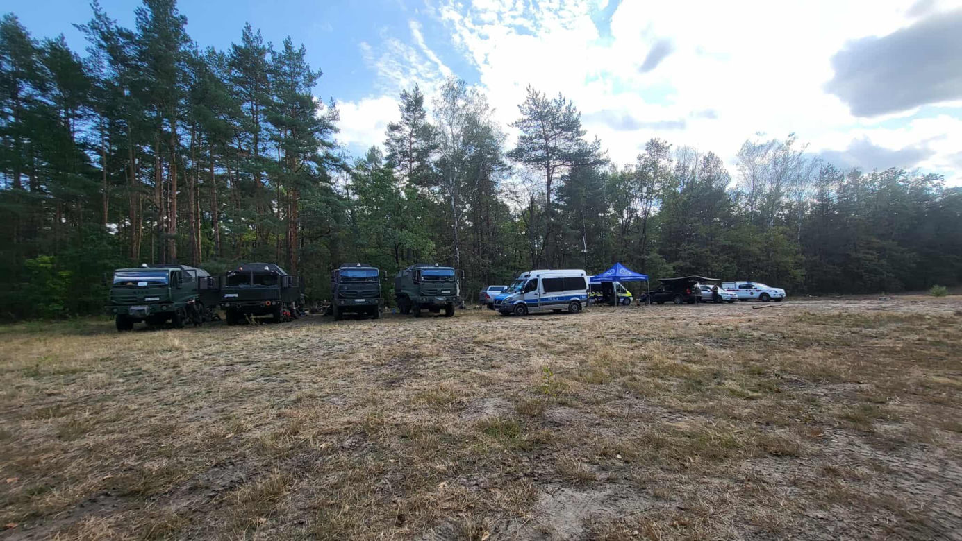 Akcja wojska i policji w Warszawie. Szukają szczątków rosyjskiego drona?