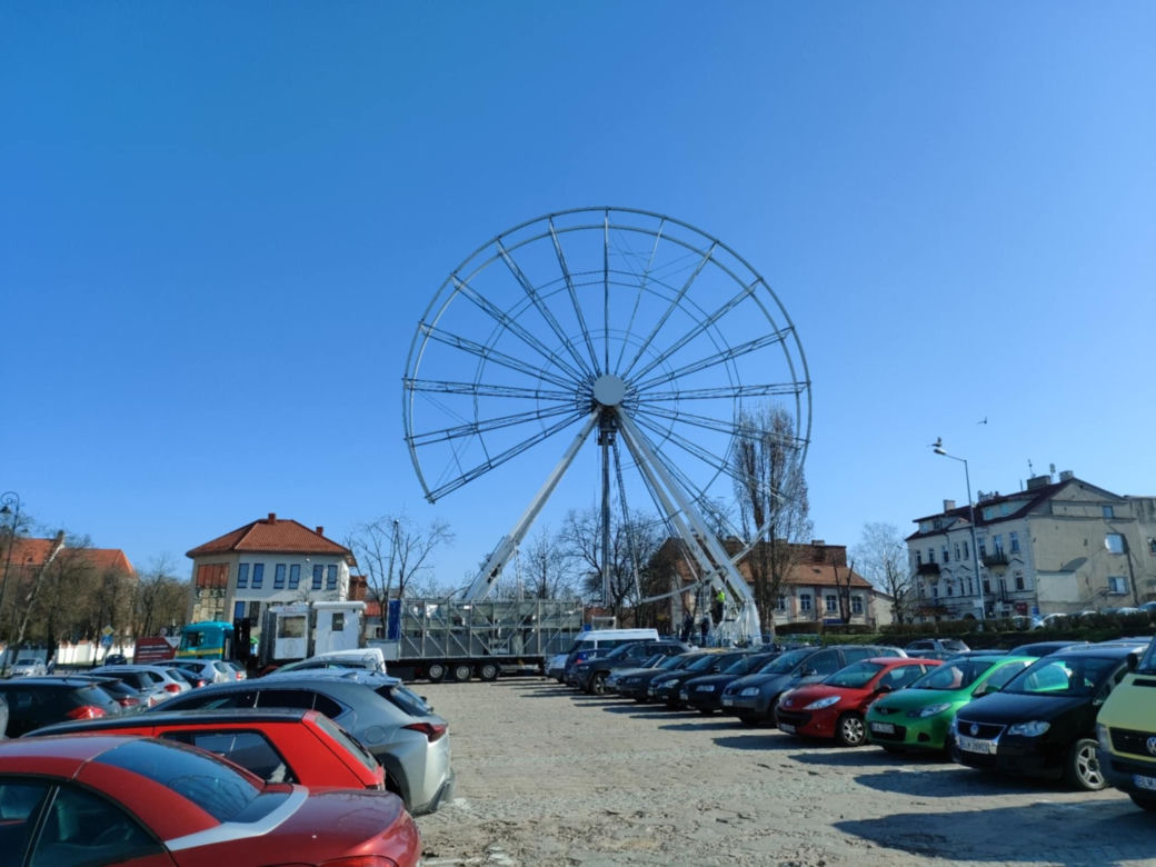 Koło widokowe w Łomży