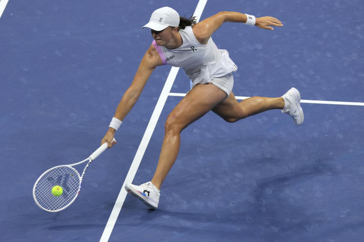 Iga Świątek na US Open. Fenomenalne uderzenie pokazuje cały świat tenisa