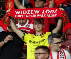 Widzew Łódź - Lech Poznań: Zdjęcia kibiców z meczu 6. kolejki PKO BP Ekstraklasy