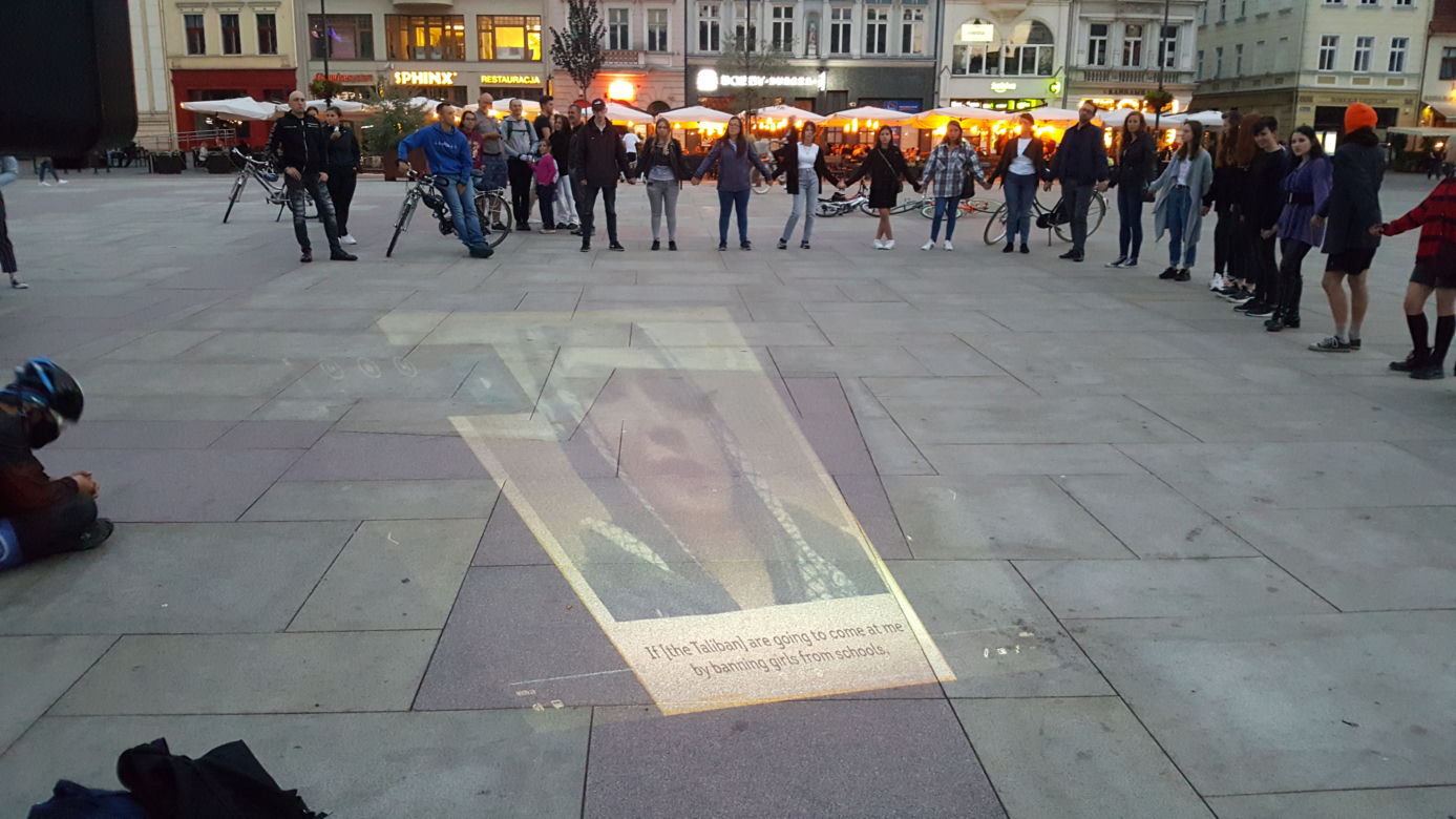 Bydgoszcz dla Afganistanu. Protest w centrum miasta