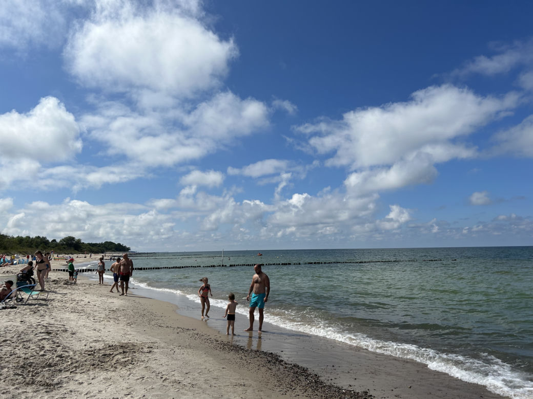 Plaża w Kołobrzegu
