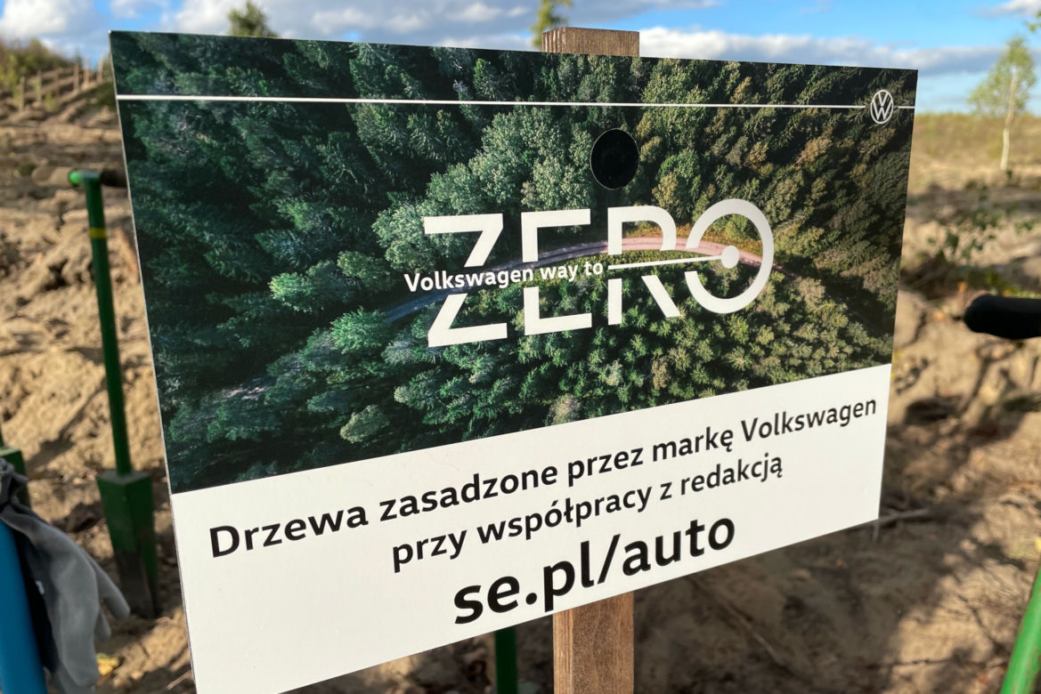 Sadzenie drzew w Czarnowie 