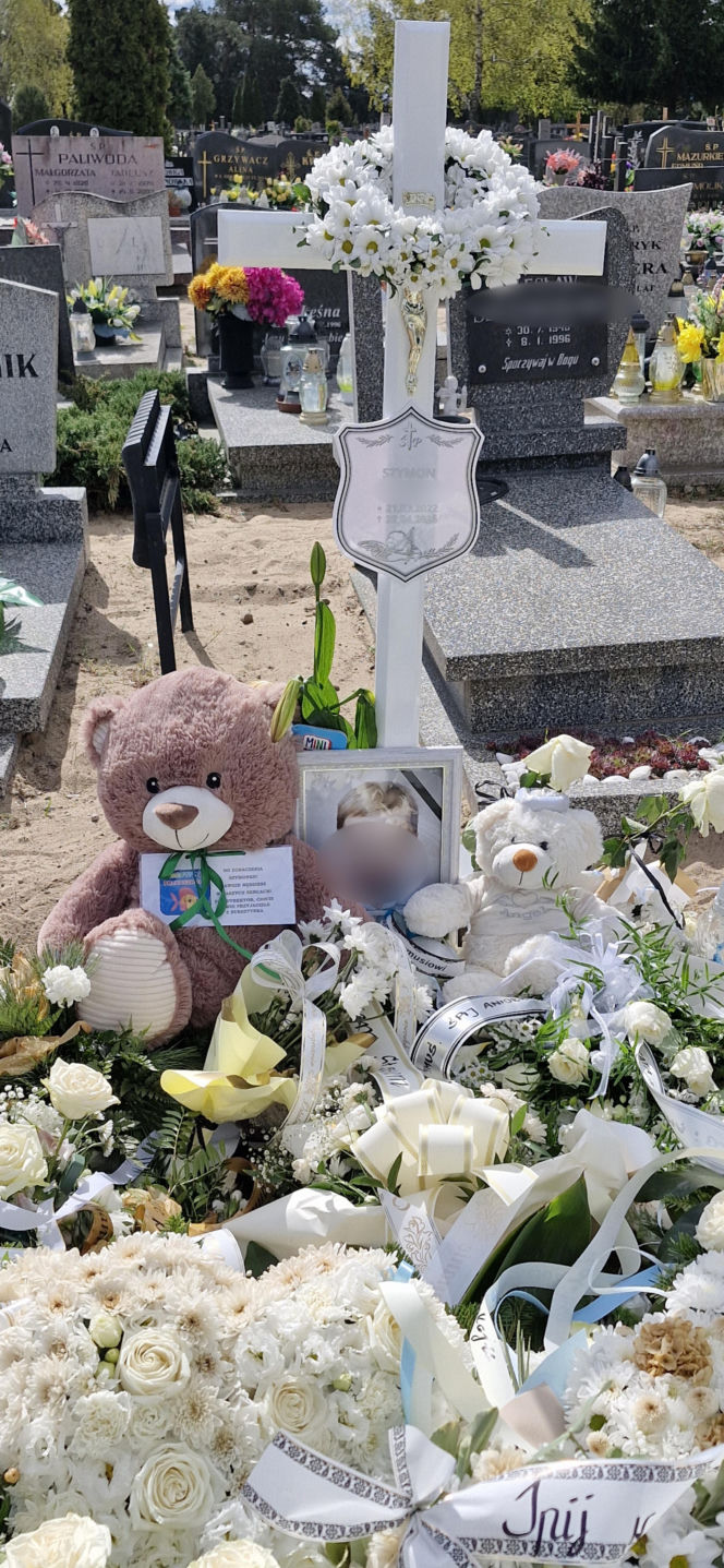 Grób 4-letniego Szymusia z Bydgoszczy