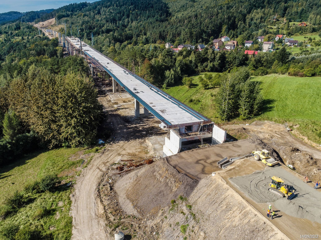 Budowa trasy S1 w Beskidach