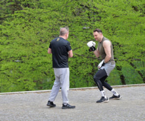 Łukasz Mejza uczył boksu pod chmurką Przemysława Czarneckiego