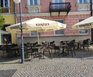 Ogródki gastronomiczne na ul. Żeromskiego