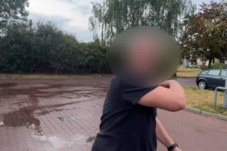 „Banderowcy jesteście”. Awantura na parkingu w Świebodzicach nagrana telefonem