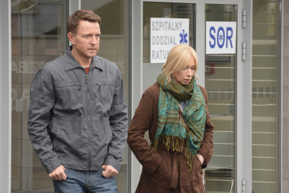 Pierwsza miłość. Michał (Wojciech Błach), Ewa (Ewa Gawryluk)