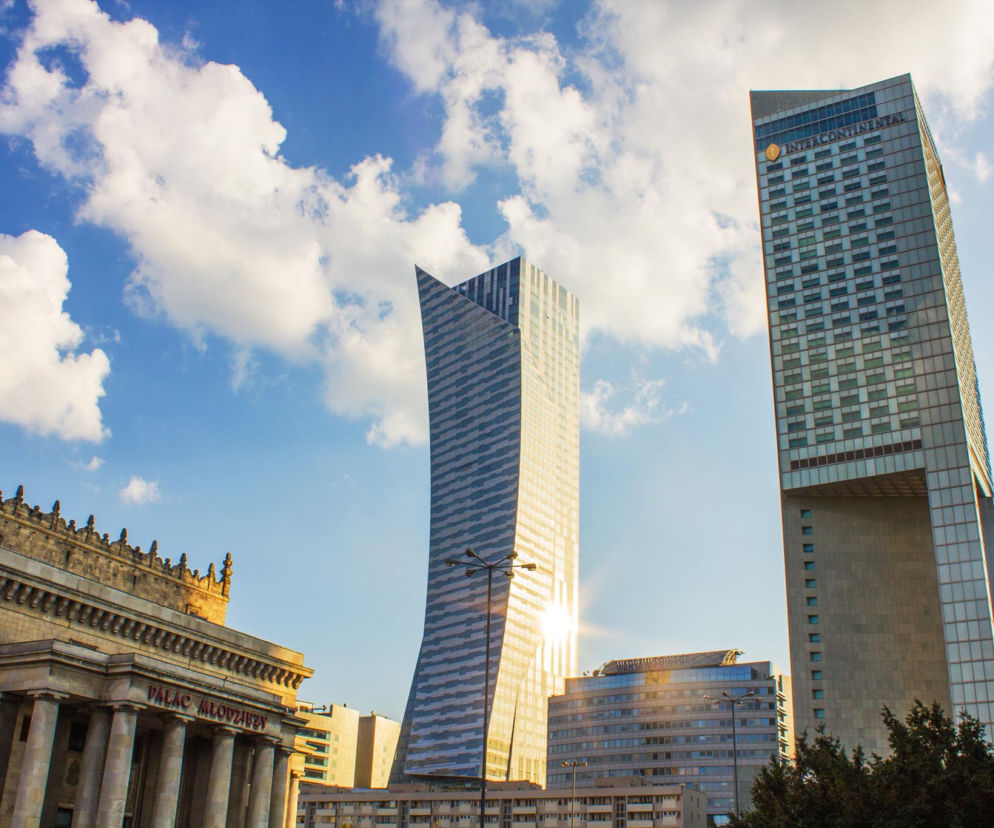Centrum Warszawy, zdjęcie dnia