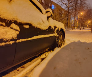 Tak wygląda Olkusz po potężnej śnieżycy