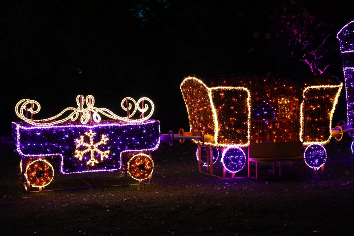 Park iluminacji 2023 w Lublinie