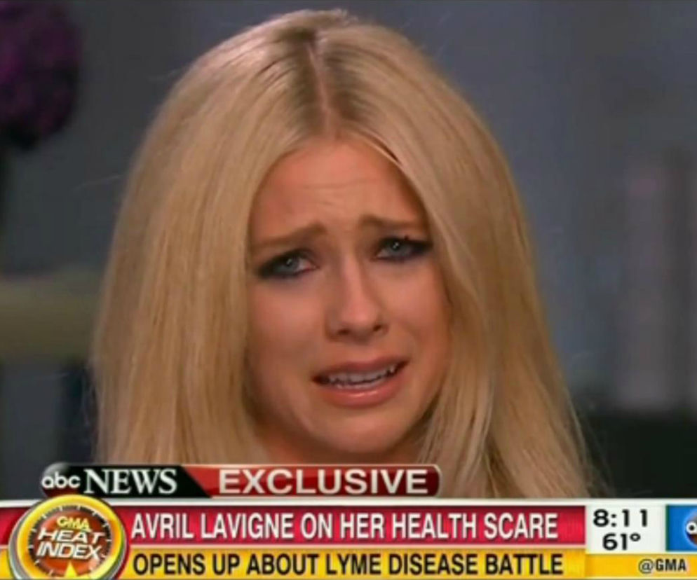 Avril Lavigne w Good Morning America 