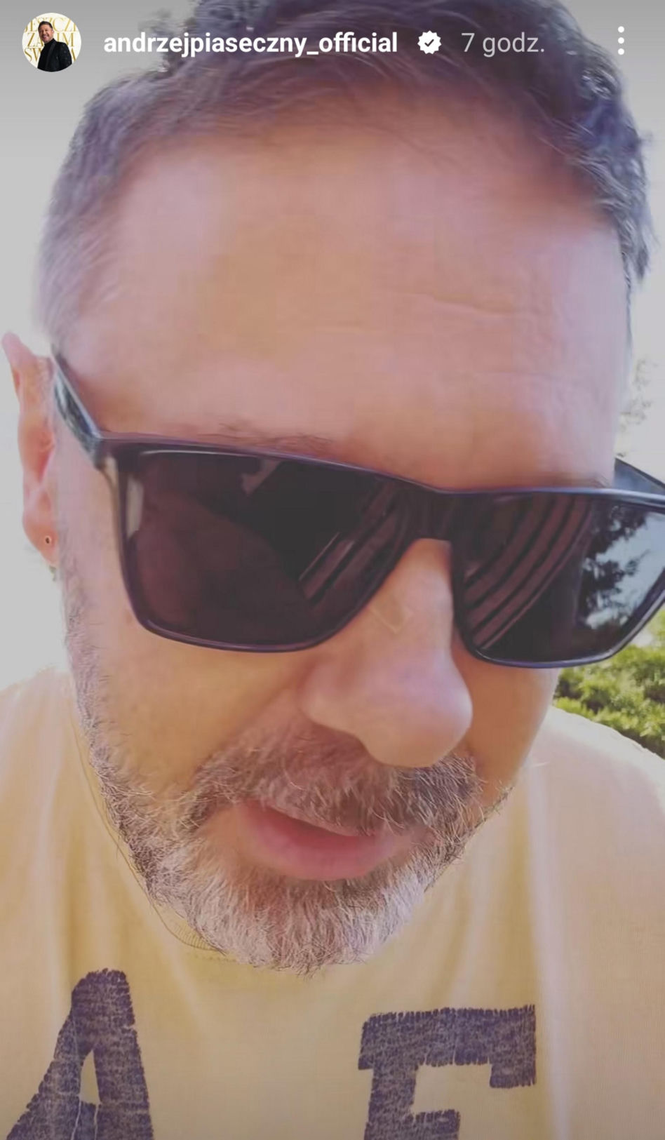 Andrzej Piaseczny  zrobił operacje oczu?!