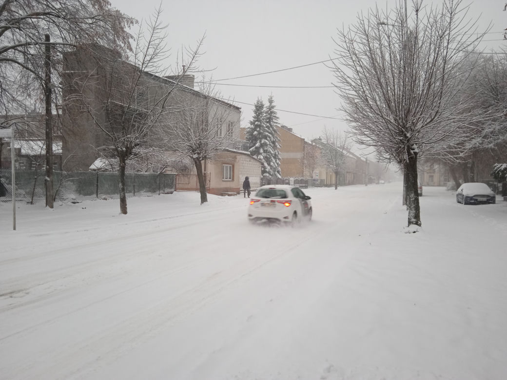 Zima w Świętokrzyskiem (Skarżysko, Starachowice, Kielce, Szewce) 