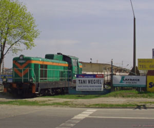 Dworzec Toruń Północny - gdy jeszcze był dużą stacją przeładunkową