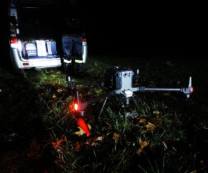 Strażacy z Przeworska szukali zaginionego człowieka, uratowali kota [ZDJĘCIA]
