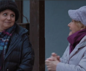 M jak miłość, odcinek 1585. Barbara (Teresa Lipowska), Marysia (Małgorzata Pieńkowska)