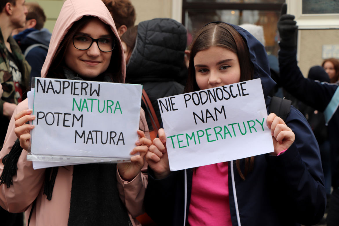 Młodzieżowy Strajk Klimatyczny w Toruniu