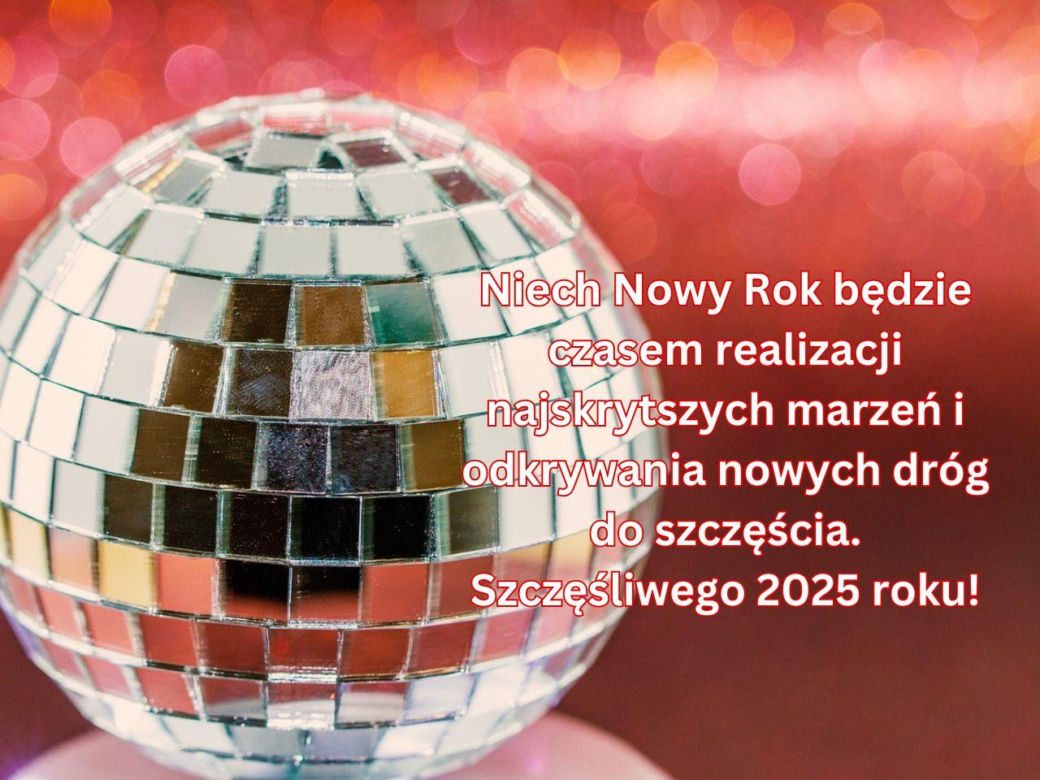 Szczęśliwego Nowego Roku 2025 życzenia i wierszyki