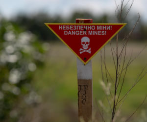 Ukraina walczy z niewidzialnym wrogiem. Kijów apeluje do NATO o wsparcie w rozminowywaniu