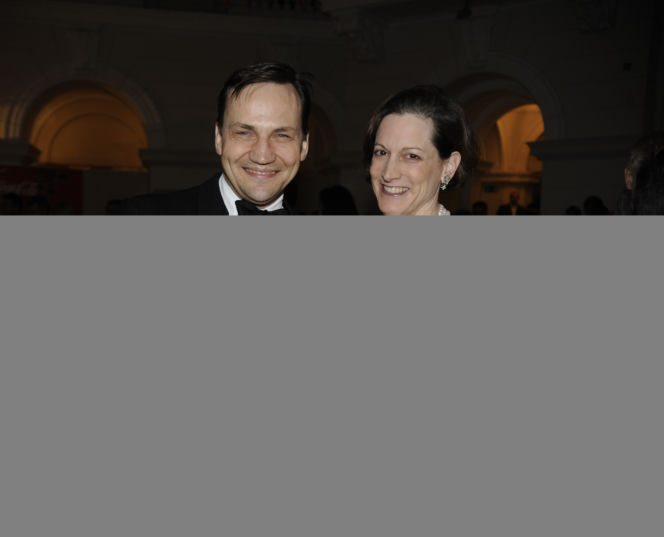 Radosław Sikorski i Anne Applebaum