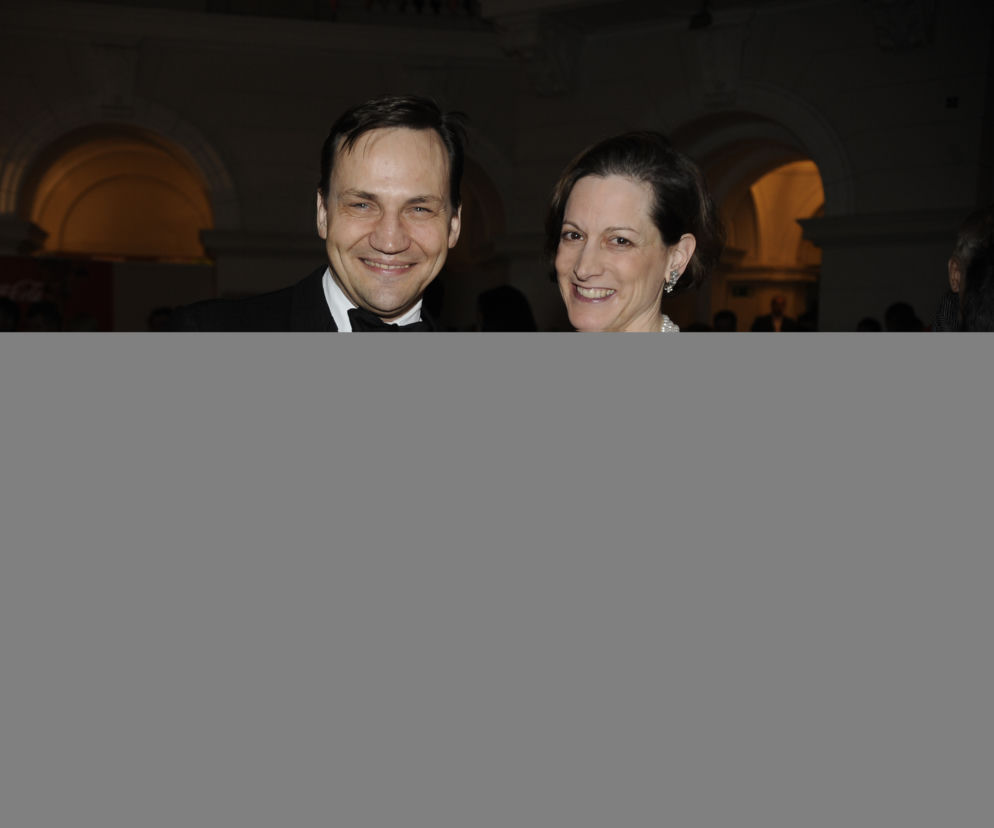Radosław Sikorski i Anne Applebaum
