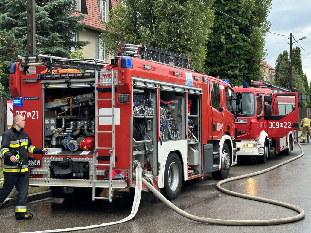Piorun uderzył w dach przedszkola! W środku były dzieci