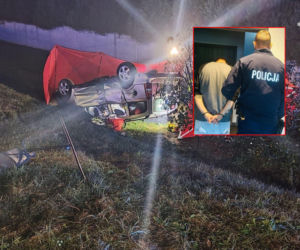 26-latek zignorował znak stop, jego pasażerka zginęła