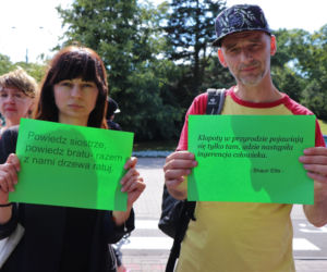 Wielki protest w Toruniu. Mieszkańcy mówią #stopBETONOZIE