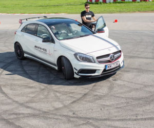 Robert Lewandowski na AMG Driving Academy