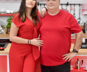 Karolina Skiba z mężem