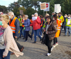 Mieszkańcy Siernieczka zablokowali ul. Fordońską