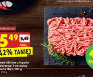 Mielone z łopatki wieprzowej i wołowiny 5,49 zł
