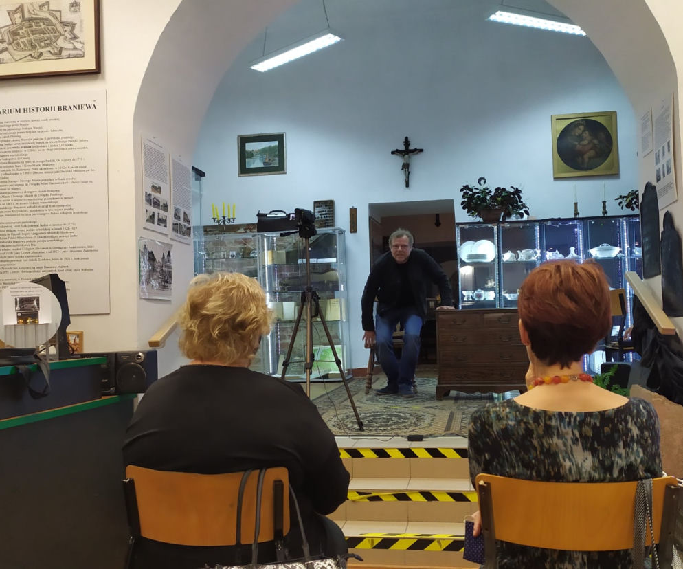 Słoń wystawiony w Muzeum Ziemi Braniewskiej