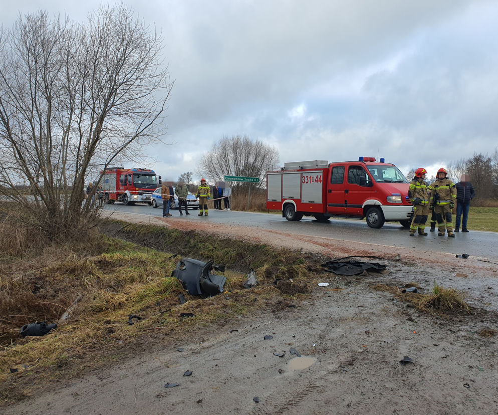 Radom. 18-latek na OIOM-ie! Seat roztrzaskał się o betonowy przepust [ZDJĘCIA]